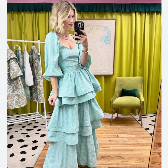 Buru  Tiered Skirt - Picture 3 of 4